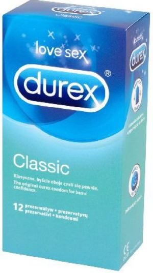 Durex  Prezerwatywy Clasic 12 szt 1