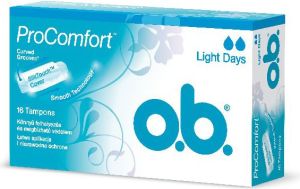 O.B ProComfort Light Days komfortowe tampony 1 op.-16szt 1
