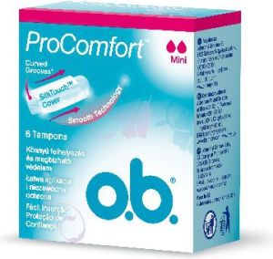 O.B ProComfort Mini komfortowe tampony 1 op.-8szt 1