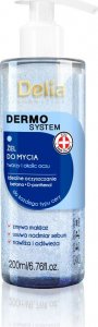 Delia Dermo System Żel odświeżający do mycia twarzy 200ml 1