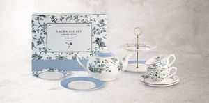 Laura Ashley Laura Ashley limitowany zestaw do herbaty lub kawy i ciastek Garden Collection W182590 1