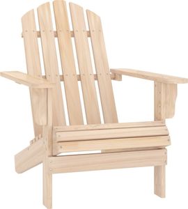 vidaXL Krzesło ogrodowe Adirondack, lite drewno jodłowe 1