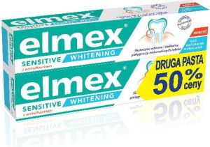 Elmex  Sensitive Whitening Pasta do zębów wybielająca 2 x 75 ml 1