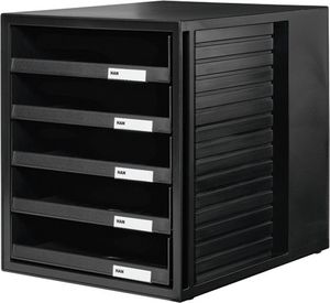 HAN Zestaw 5 szufladek otwartych HAN CABINET-SET, PS, A4, czarny 1