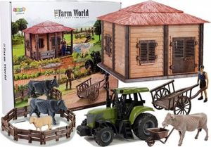 Lean Sport Zestaw Do Złożenia DIY Farma Zagroda Zwierzęta Taczka Traktor 1
