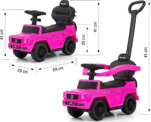 Milly Mally Mercedes G350D różowy (3692) 3