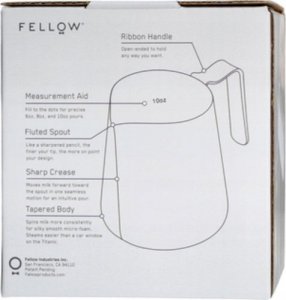 Fellow Eddy Pitcher Srebrny dzbanek do mleka 350 ml 4