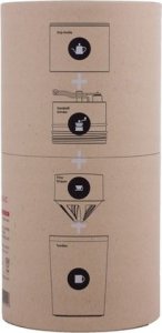 Cafflano Cafflano Klassic - All in One Coffee Maker - Czerwony 9