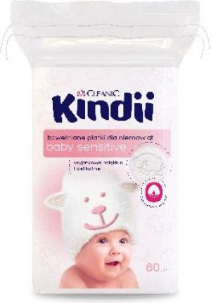 Cleanic Baby Sensitive Płatki kosmetyczne 60 szt. 1