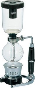 Ekspres przelewowy Hario Syphon Technica Czarno-srebrny 1