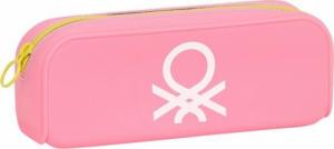 Piórnik Benetton Piórnik Benetton Color Block Żółty Różowy Turkusowy 3