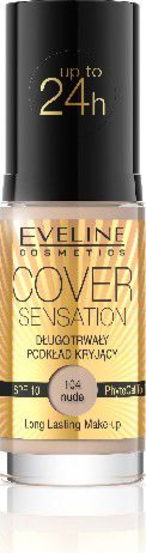 Eveline Podkład Cover Sensation kryjący nr 104 Nude 30ml 1