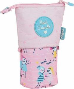 Piórnik GLow LAb Piórnik Glow Lab Best Friends Różowy 3