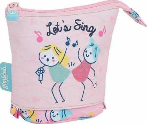 Piórnik GLow LAb Piórnik Glow Lab Best Friends Różowy 4