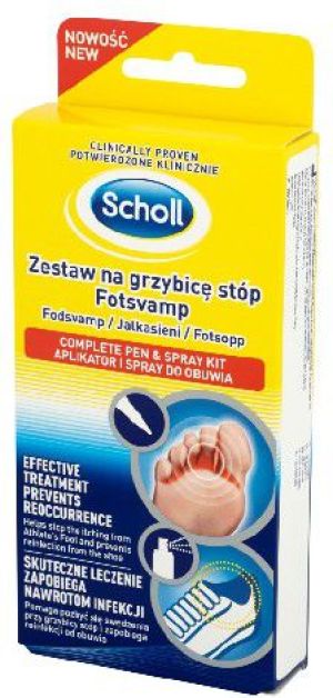 Scholl Problemy Stóp Zestaw przeciw grzybicy stóp 1szt 1