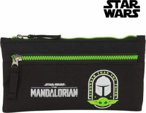 Piórnik The mandalorian Piórnik The Mandalorian Czarny Kolor Zielony 4