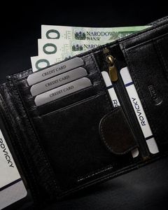 Rovicky Portfel męski z naturalnej skóry licowej z przegródką na zdjęcie Rovicky Nie dotyczy 9