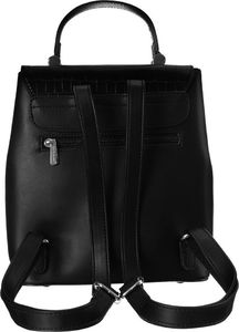 David Jones Plecak damski z frontem w kratę zamykany klapką, eko skóra David Jones Nie dotyczy 3