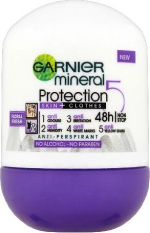 Garnier Mineral Protection "5" Dezodorant w kulce Floral Fresh 50ml 1