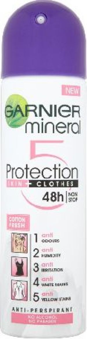 Garnier Mineral Protection "5" Dezodorant spray Cotton Fresh 150ml 1