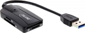 Czytnik InLine Zewnętrzny USB 3.0 (66774) 1