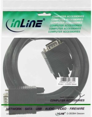 Kabel InLine D-Sub (VGA) - D-Sub (VGA) 2m czarny (17719B) 2