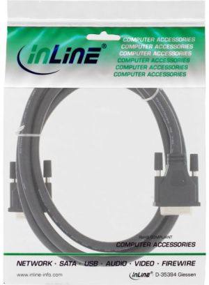 Kabel InLine DVI-I - DVI-I 1.8m czarny (17791A) 2