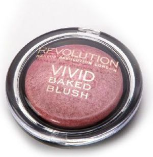 Makeup Revolution Vivid Baked Blush Róż zapiekany "All I Think About" 6g 1