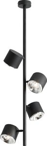 Lampa sufitowa Aldex Lampa sufitowa LED Ready czarna do biura Aldex BOT 1047PL_L2 1