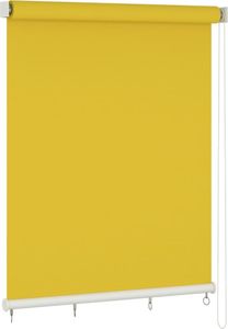 vidaXL Roleta zewnętrzna, 220x140 cm, żółta 1
