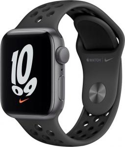 Smartwatch Apple Watch SE Nike GPS 40mm Space Grey Alu Platinium Sport + Cellular Czarny  (MKR53WB/A) 1