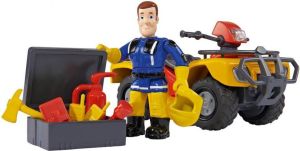 Simba Quad Strażak Sam Quad Mercury z figurką (109257657038) 2