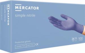 Mercator Medical Rękawice nitrylowe MERCATOR simple nitrile S 100s. () - RP30003002_0002 1