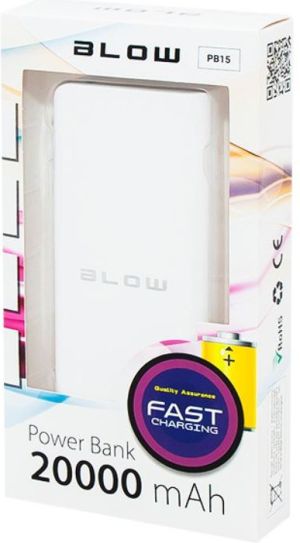 Powerbank Blow PB15 20000 mAh Biały  (5900804078470) 3