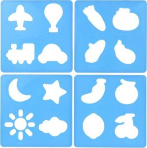 NoboKids Mata Wodna Malowania Flamaster Stemple Szablony 9