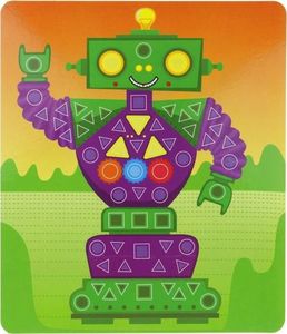 NoboKids Kreatywna Wyklejanka Piankowa Mozaika Kosmos Auto 6