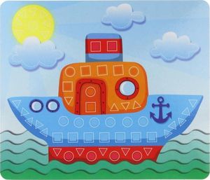 NoboKids Kreatywna Wyklejanka Piankowa Mozaika Kosmos Auto 7