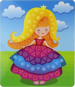 NoboKids Kreatywna Wyklejanka Piankowa Mozaika Sowa Kwiatek 6