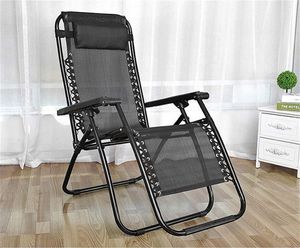 Leżak Ogrodowy Grawitacyjny Fotel Plażowy Poduszka 4