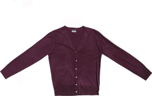 Pepco Damski sweter typu kardigan, krótki, kolor fioletowy L 1