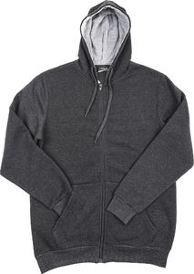 Pepco Męska, ciemnoszara bluza z kapturem na zamek XXL 2