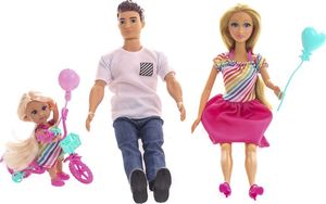 Pepco Zestaw lalek dla dzieci, rodzina. 3