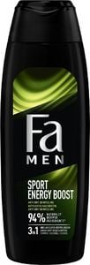 Fa Fa Men Xtreme Sport Energy Boost Shower Gel żel pod prysznic do mycia ciała i włosów dla mężczyzn 750ml 1