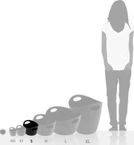 Koziol Miska Bottichelli L szara organic grey 5730670 2