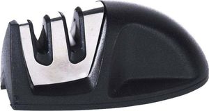 EXCELLENT HOUSWARE Ostrzałka PODWÓJNA do ostrzenia noży stalowych, osełka 2