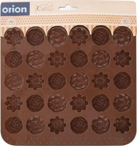 Orion Forma SILIKONOWA do pralin czekoladowych, czekoladek, ciastek, ciasteczek kruchych, 30 sztuk 4