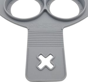 Orion Forma silikonowa na patelnię, do jajek sadzonych, na jajka, naleśniki, pancake, placki, OKRĄGŁA, 7 sztuk 9