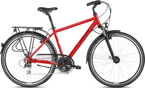 Kross Kross Trans 3.0 28 L 21" rower czerwony/czarny połysk 12 1