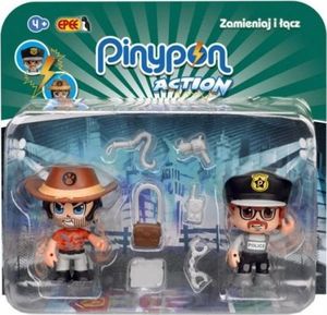 Figurka Epee PinyPon Action - Podróżnik i policjant (FPP16056) 1