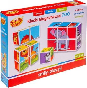 Smily Play Klocki magnetyczne ZOO SP83644 1